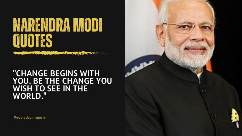 Narendra Modi Quotes