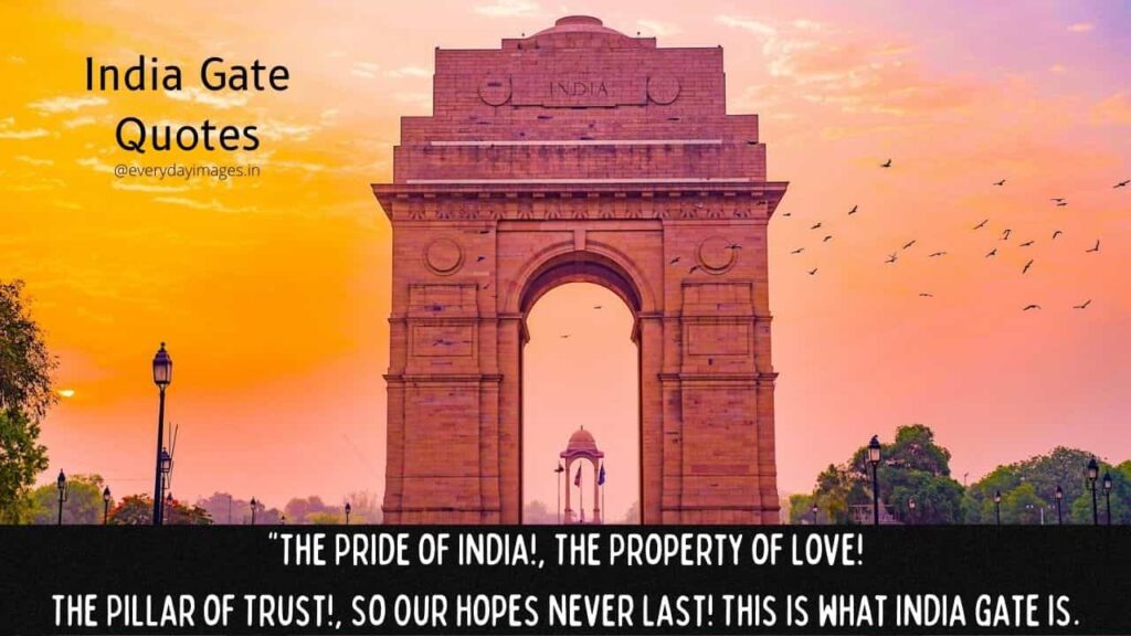 India Gate Quotes