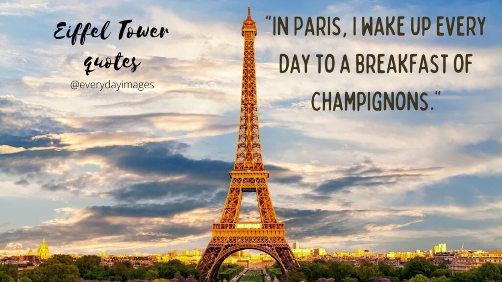 Funny Eiffel Tower Quotes