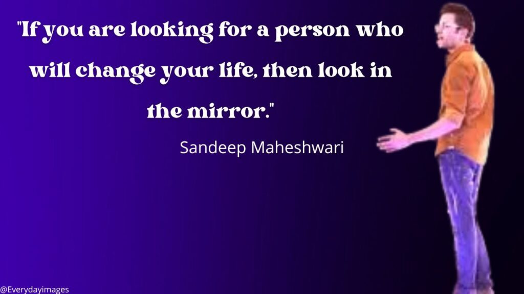 Sandeep Maheshwari thought in English