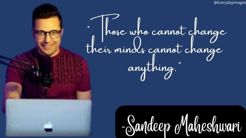 Positive sandeep maheshwari quotes