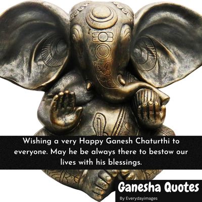 Ganesh Chaturthi Wishes in English