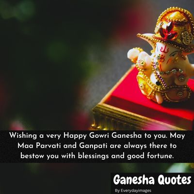 Gowri Ganesha Festival Wishes