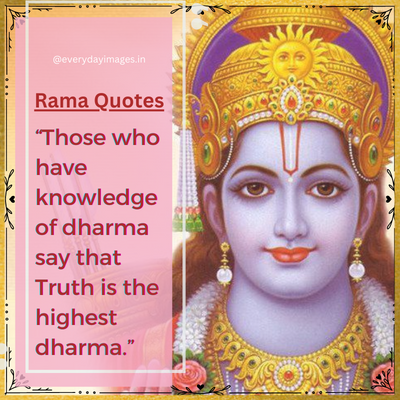 Lord Rama quotes