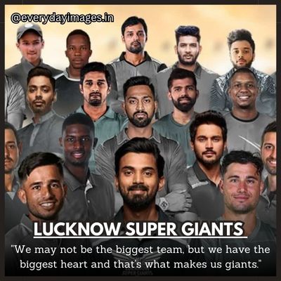 Motivational Lucknow SuperGiants Quotes