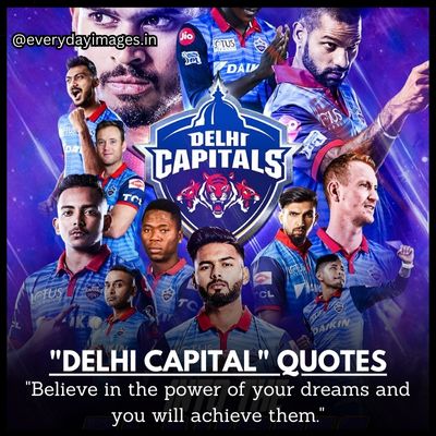 Delhi Capitals Motivational Quotes