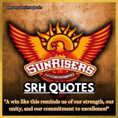 Sunrisers Hyderabad Winning Quotes