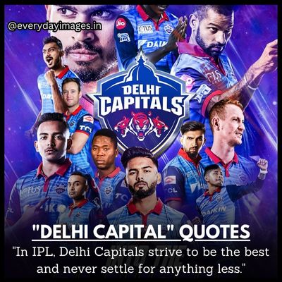 Inspirational Delhi Capital Quotes