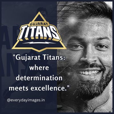 Gujarat Titans IPL 2023 Captions