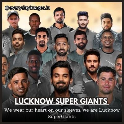 Lucknow SuperGiants Captions