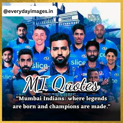 Best Quotes for Mumbai Indians