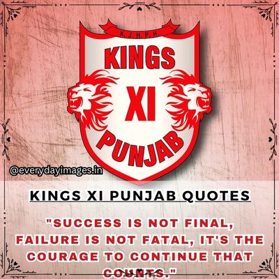 Kings XI Punjab Winning Quotes