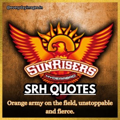 Sunrisers Hyderabad (SRH) Captions