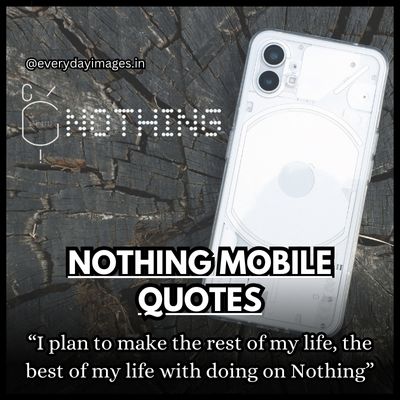 New nothing mobile Quotes and Captions