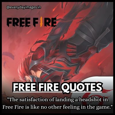 Headshot Free Fire Quotes