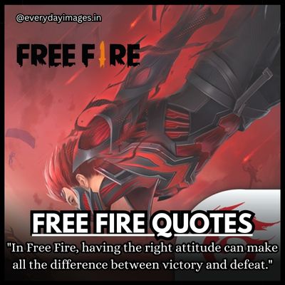 Attitude Free Fire Quotes