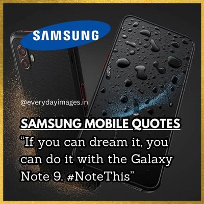 Branded Samsung Mobile Captions