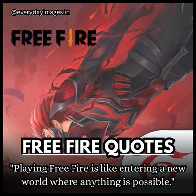 gaming quotes Free Fire