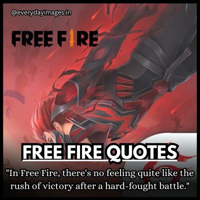 Winning Free Fire Quotes