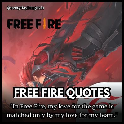 Free Fire love quotes