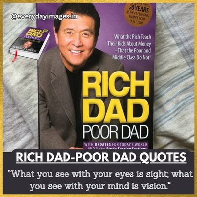 Rich Dad poor Dad Quotes in English 