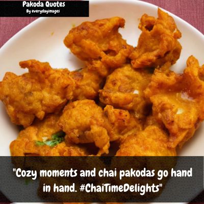 Chai Pakoda Captions