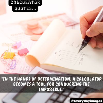 Motivational Calculator Quotes