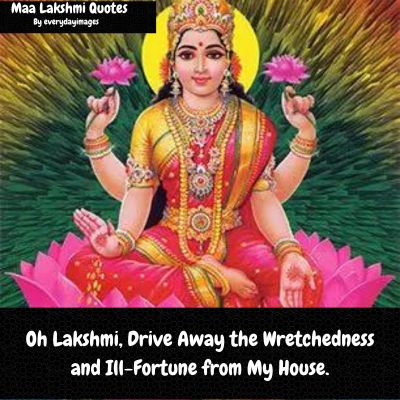 Goddess Lakshmi Quotes