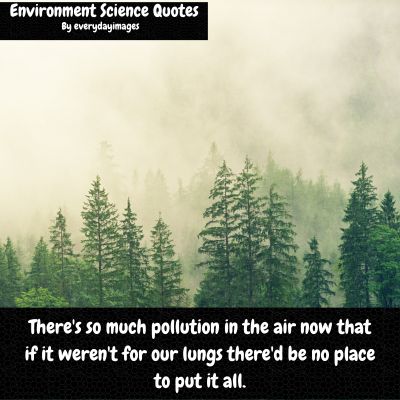 Quotes about environmental science 