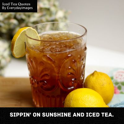 Iced Tea Captions