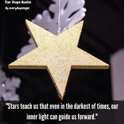 Inspirational Star Shape Quotes