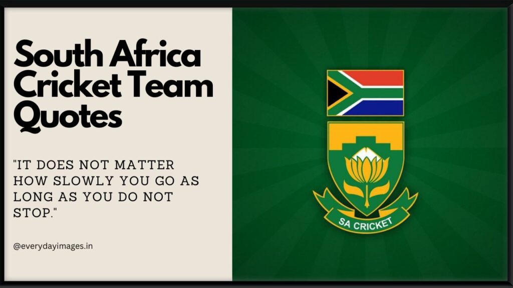 South Africa Cricket Team Quotes