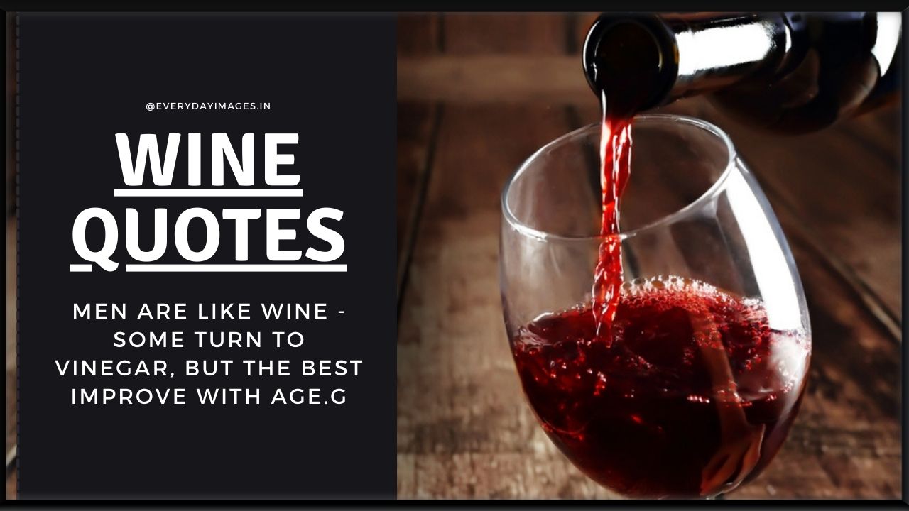 110+ Best Wine Quotes, Captions & Sayings - Everyday Images