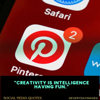 Creativity And Passion Social Media Quotes