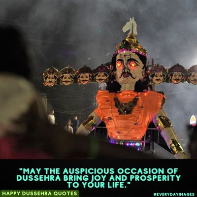 Happy Dussehra Quotes